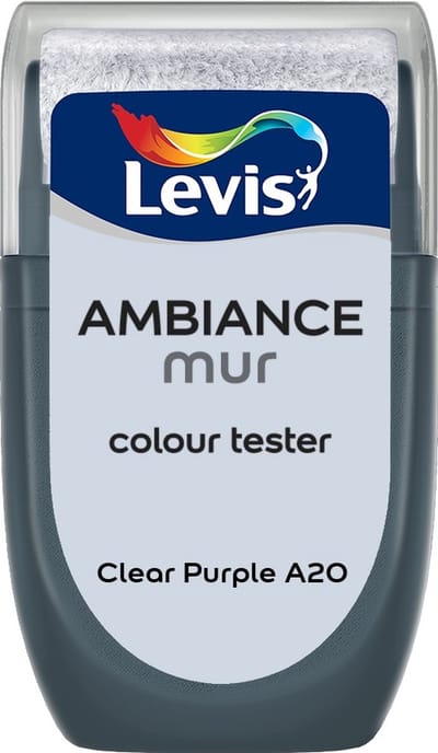 Levis - Muurverf Kleurtester Mat Mix - Clear Purple A20 - Mengverf - 30 Ml