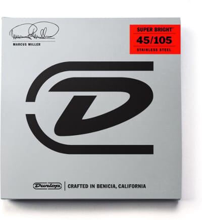 Dunlop Marcus Miller Super Bright Bass Strings 4-String Set - Snarenset voor 4-string basgitaar