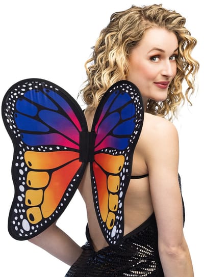 Boland - Vleugels vlinder Cynthia Multi - Volwassenen - Vrouwen - Vlinder - Fantasy - Fee - Carnaval - Kinderfeestje - Cosplay - Themafeest