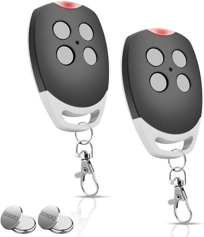 433.92 MHz Garage Deuropener Handzender, Vervangingsremote voor Ditec GOL4, 4-Kanaals Controle, Roll Code, Set van 2, Geschikt voor Garagesystemen en Veiligheidssystemen
