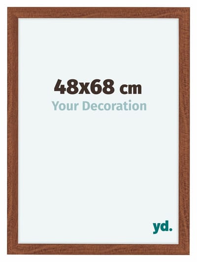 Your Decoration - Fotolijst 48x68 cm - MDF - Walnoot - Como