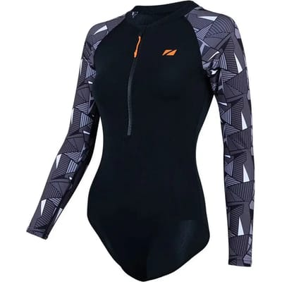Korte neopreen overall met lange mouwen voor dames Zone3 OWS Renew