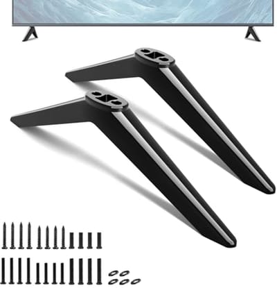 TV Stand Poot voor 32-65 Inch TV's - Vervangende TV Sokkel met Antislip en Hoogwaardige Stabiliteit