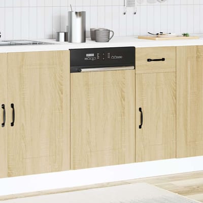 vidaXL - Vaatwaspaneel - Kalmar - 45x1,5x57 - cm - bewerkt - hout - sonoma - eiken