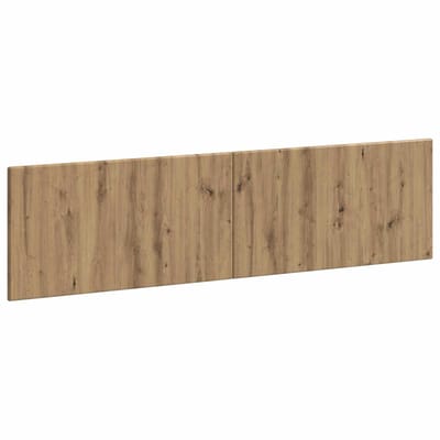 vidaXL - Wandgemonteerd - Hoofdbord - BREDA - Artisanaal - eiken - Bewerkt - hout