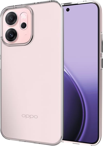 Cazy hoesje geschikt voor Oppo Reno14 F / Reno14 FS Hoesje Siliconen - Flexibele Case - Transparant