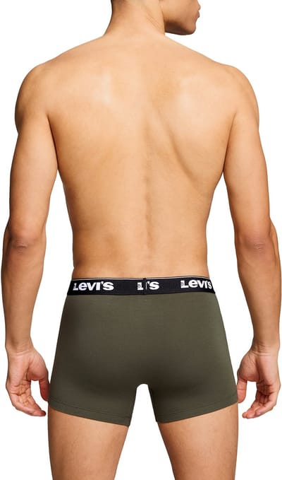 Pack of 6 men's Levis REPEAT LOGO BOXER boxer shorts underwear pants