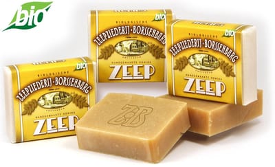 Biologische Honing Zeep - 3 stuks | Handgemaakte verzorgingsproducten van Zeepziederij Borssenburg