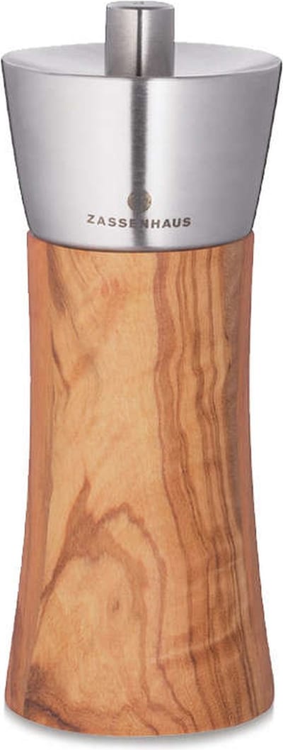 Zassenhaus pepper mill Augsburg Olive Wood 14 cm