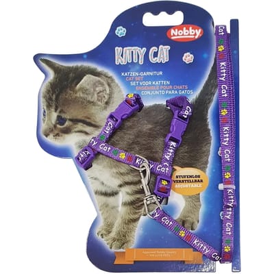 Kattenriemen en -harnassen Nobby Pet Kitty Cat
