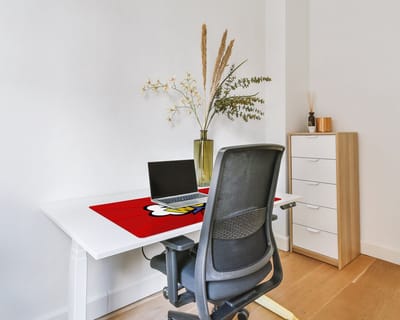 Coloray Bureau Onderlegger - WOW! stripboek Bureau Onderlegger XXL - 100 cm x 50 cm - Rood Bureau Onderlegger - Computer Mat - Bureau Pad - Bureau Mat - Bureaumat