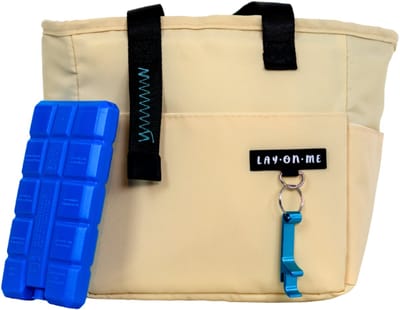 Lay on Me Koeltas S - Opvouwbare Koeltas - 6 Liter - Incl. Koelelement - Waterdichte Voering