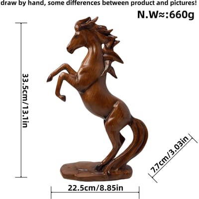 Europese Stijl Kleurrijke Graffiti Water Transfer Paard Succes Hars Ambachten Ornamenten Woonkamer Entree Wijnkast Decoratie Benodigdheden Huis