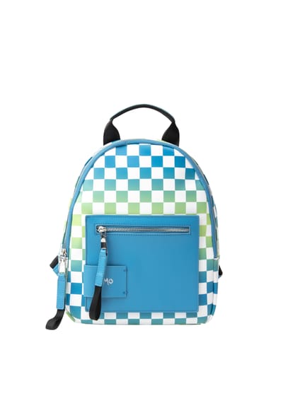 Mymo Rugzak Dames Blauw Veelkleurig