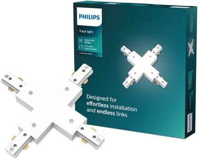 Philips EasyLink - Connector - X-vormige connector - Wit - Railverlichting