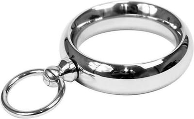 Rimba - Donut Cockring - Ø 55 mm met klein ringetje (voor ketting of gewicht) 50 mm