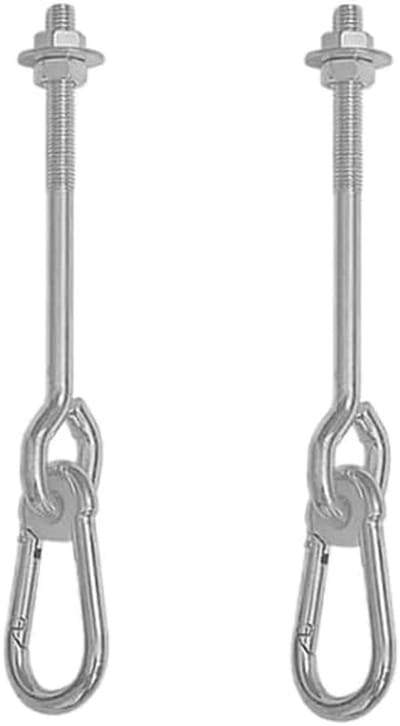 Schommelhaak O-type M12 x 110 mm voor Schommel en Klimrek - Verzinkt Staal