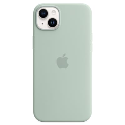 Silicone Backcover MagSafe voor de Apple iPhone 14 Plus - Succulent