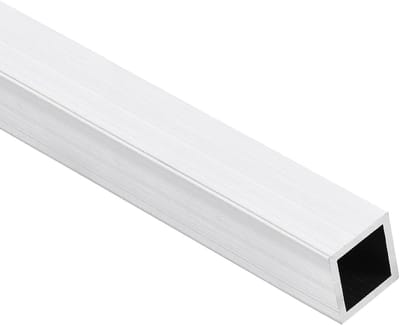 Aluminium Vierkante Buis - Metalen Buizen Structuur - Frame Bouw - Corrosiebestendig Lichtgewicht - 25mm x 300mm - Zilver