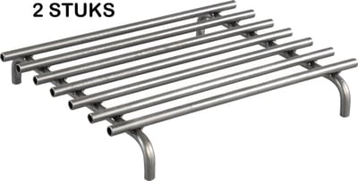 PTMD - pannenonderzetters  - Metaal -  25 x 18 x 4 cm – 2 stuks