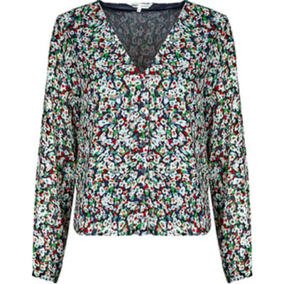 Only  Blouse ONLDANIELLE FR L/S V-NECK LUREX TOP PTM