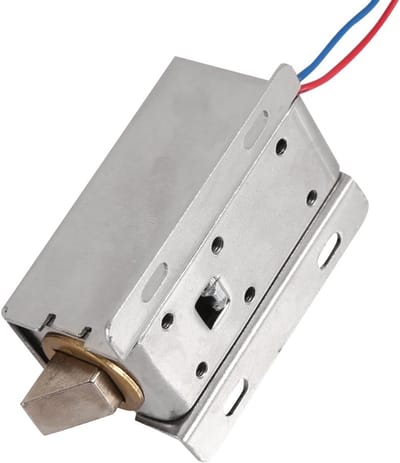 Elektrisch Magneetslot - Slot voor Kasten - Veilig Vergrendelen - Ijzeren Constructie - 14x9x5cm