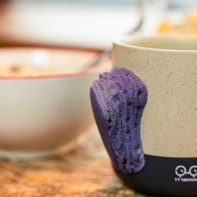 Klimmok Climbing Mug Evo – voor gepassioneerde klimmers – Outdoor paars