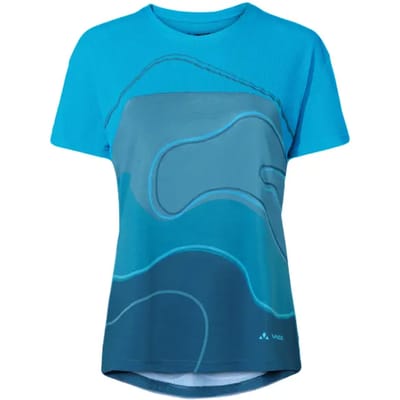 VAUDE Moab T-Shirt VI, Fietsshirt, Dames Fiets-Sport T-shirtReguliere pasvorm