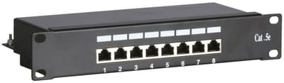 DSIT 10 inch CAT5e FTP patchpaneel - 8 poorts
