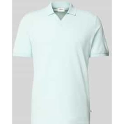 regular fit poloshirt van katoenmix