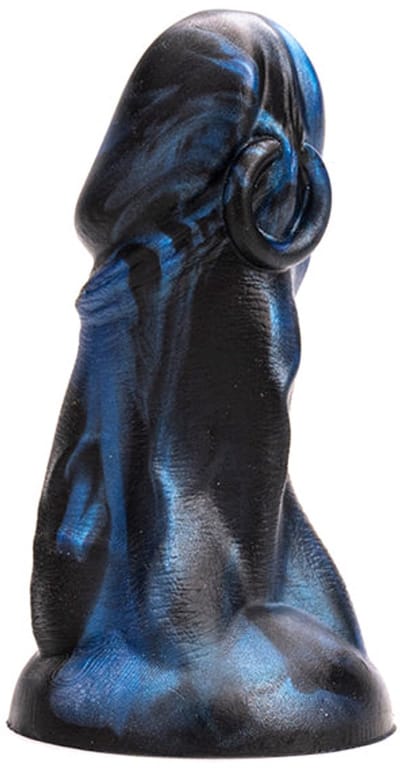Kiotos Revolt - Dildo Fantasie - Blue Wave - 05 - Medium - 14,5 x 5 cm