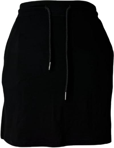 Livano Rokje Dames - Korte - Korte Broek - Wandelrok - Legging - Zwart - XS