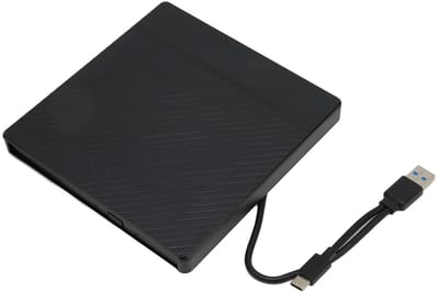 Vt products - Externe Dvd-drive - USB3.0 Externe Cd-lezer - Draagbare Optische Drive - Geschikt voor Laptops - Type A en C - Compact en Lichtgewicht