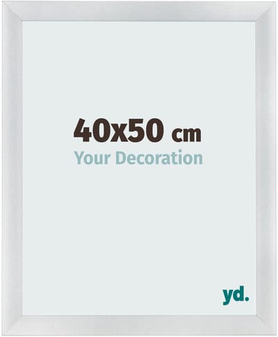 Your Decoration - Fotolijst 40x50 cm - MDF - Zilver Mat - Pisa