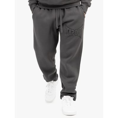 Tapout Lifestyle Basic Jogger Jogginghose normale Passform Anthracite/Black-XL