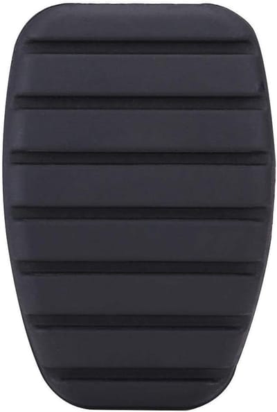 Pedaal Rubber - Koppelingshoes - Veilig Rijden - Antislip Oppervlak - 10x7x2 cm - Zwart