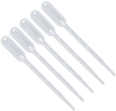 Go Go Gadget - Pipetten - 3ML - 1 set van 5 stuks - 15cm - Transparant - Herbruikbaar