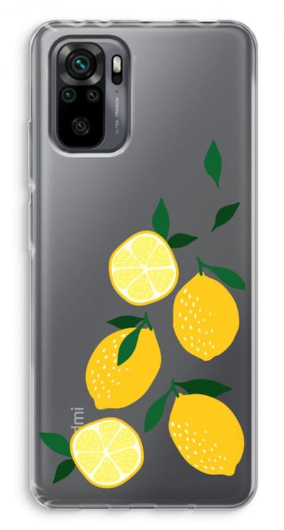 Case Company® - Hoesje geschikt voor Xiaomi Redmi Note 10 Pro hoesje - You're my lemon - Soft Cover Telefoonhoesje - Bescherming aan alle Kanten en Schermrand