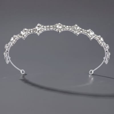 Kroon voor dames-Prinsessenkroon-Diadeem-Kroon-Strass-Elegant en Duurzaam - Geschikt voor Verschillende Gelegenheden-Haarsieraad-Stijl 51