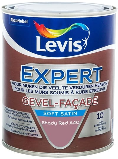 Levis - Expert Gevel Mix - Shady Red A40 - Mengverf - 1 L