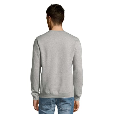 SOLS Uniseks Adult New Supreme Sweatshirt (Grijze Melange)