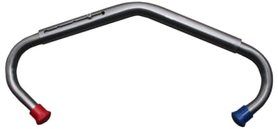 Excellent Spanbeugel QRS - 57 x 27 x 3,5 cm -Quick Release System - Met Drukveerknoppen - RVS