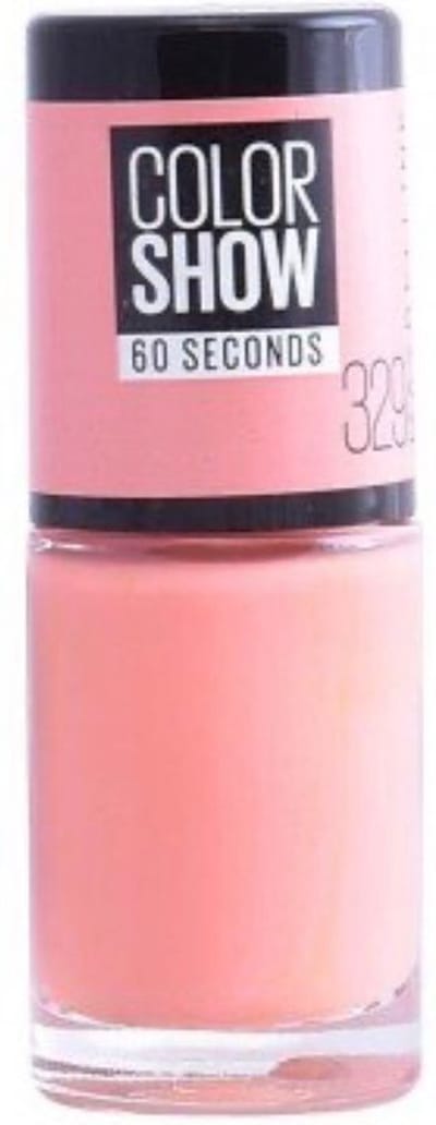 MAYBELLINE COLOR SHOW LACA DE UNAS 329 CANAL STREET CORAL 1UN