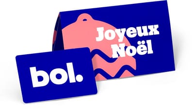 bol carte cadeau - 5 euro - Joyeux Noël