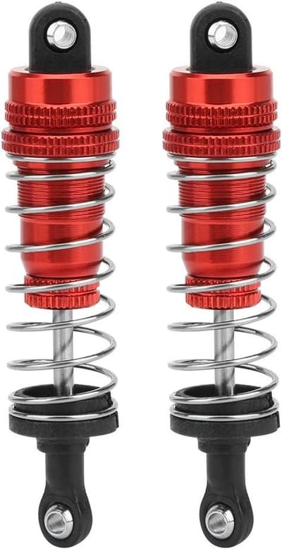 Metalen Schokdempers voor RC Model 1/14 144001 - Verbeterde Stabiliteit en Prestaties, Geschikt voor Diverse RC Toepassingen