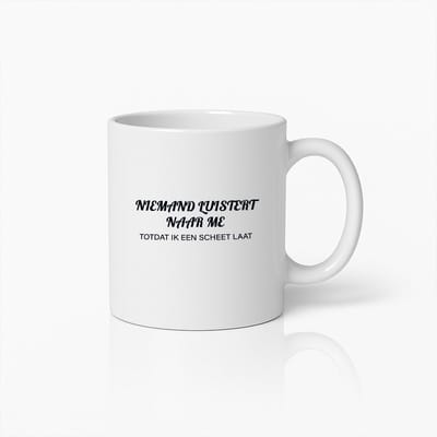 Grappige Scheet Quote Koffiemok – Humor Beker voor Kantoor, Thuis en Cadeaus