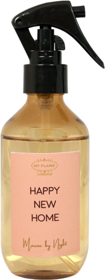 MY FLAME - Roomspray - HAPPY NEW HOME - Geur: Marine by Night - 180 ml