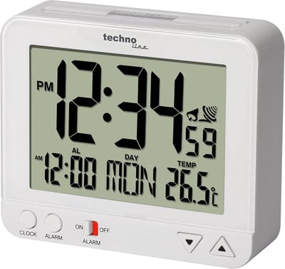 Dementieklok - Digitaleklok met Alarmfuncies - Kalenderklok - Ledscherm