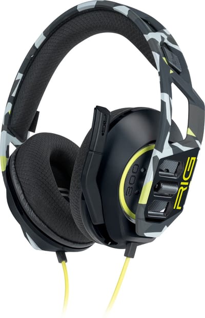 NACON Rig Headphones 300 Pro HS - Acid - Wired Headset - Sony PlayStation 5