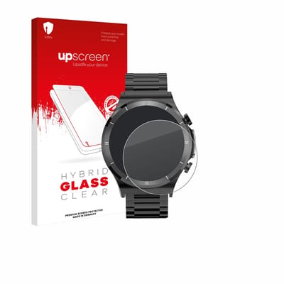 upscreen - Screenprotector voor FANTTIK Smartwatch 1.39" - Folie Beschermfolie Beschermglas transparant